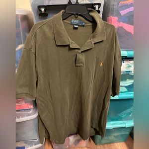 Ralph Lauren Polo Shirt OLIVE GREEN Men's 3XB